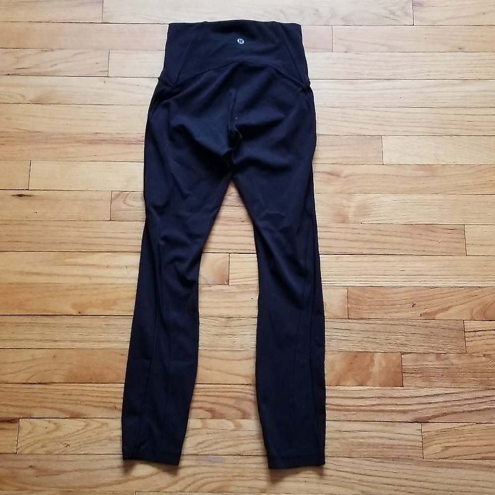 lululemon athletica Train Times 7/8 Pant with mesh insert on lower leg